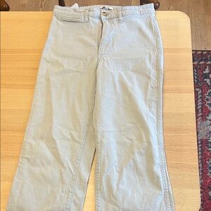 Madewell Light Gray Cropped Pants